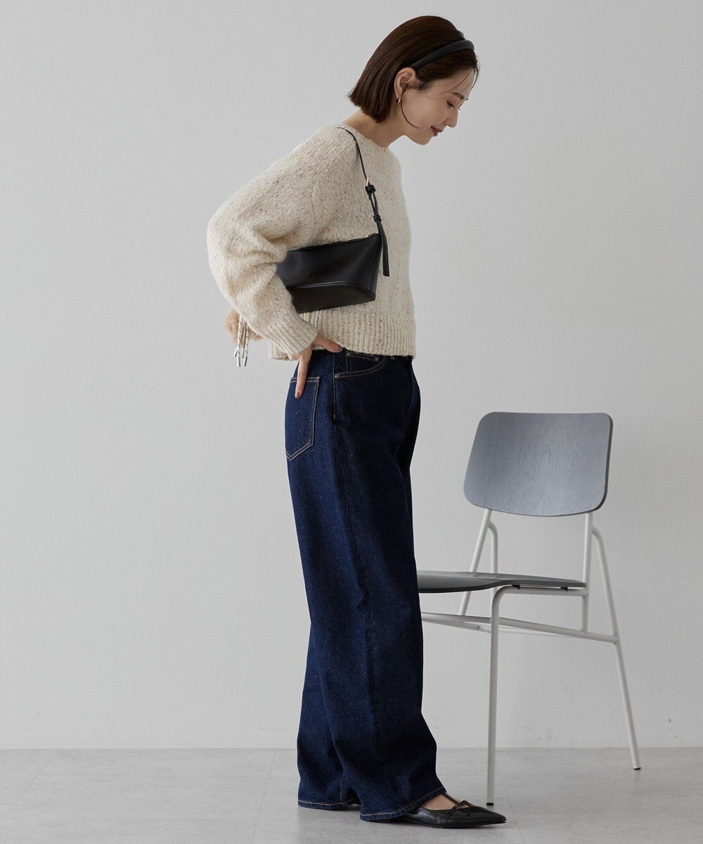 AMERICAN HOLIC ラメmixネップニットプルオーバー 