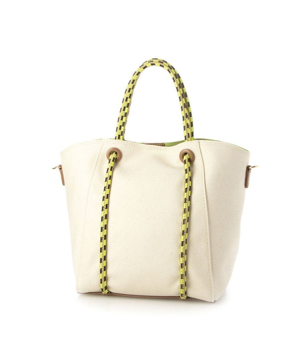 UNBILLION カシュカシュ cachecache / コーティングキャンバスロープハンドルトート 