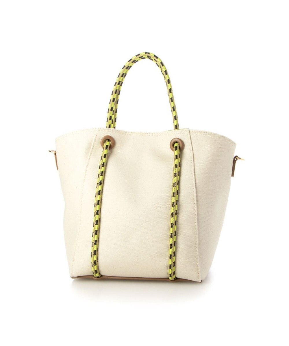 UNBILLION カシュカシュ cachecache / コーティングキャンバスロープハンドルトート 