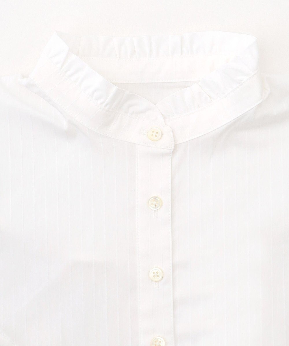 J.PRESS LADIES 【洗える】ハイネック フリル デコカラー 付け襟 