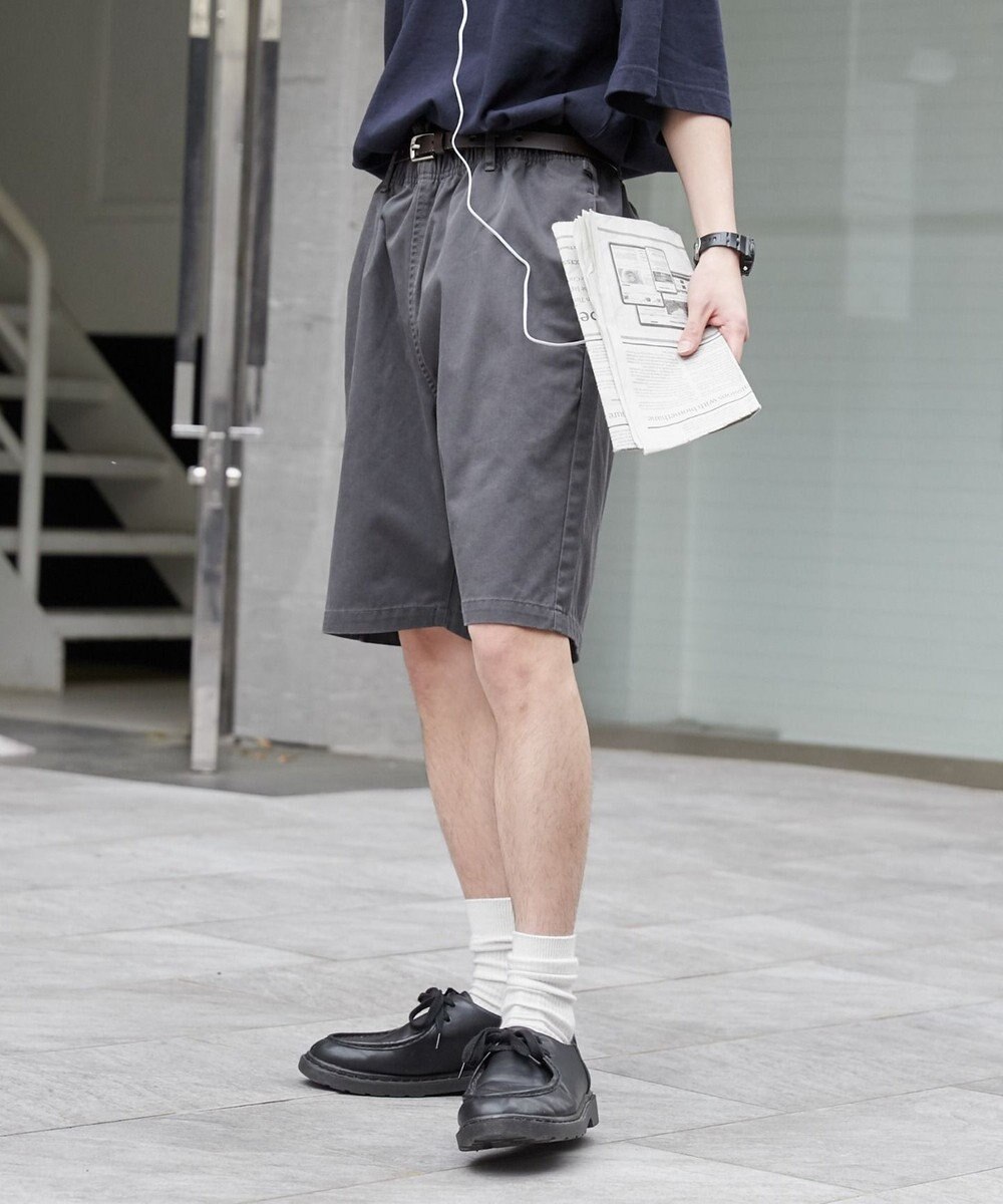 WEGO 【ユニセックス着用ITEM/ウエストゴム】リラックスイージーショーツ 