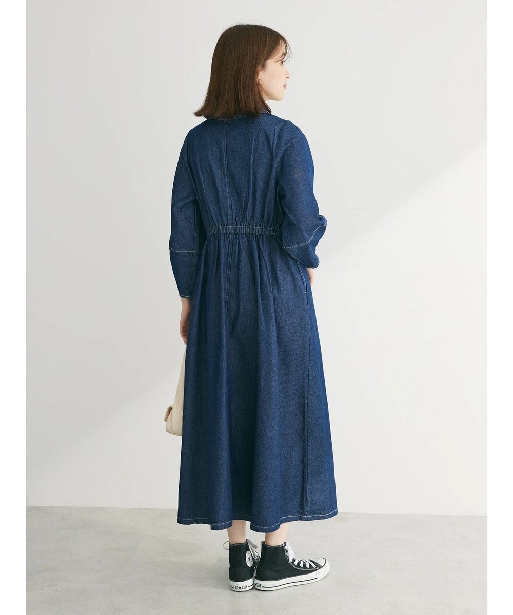 Green Parks ・ＥＬＥＮＣＡＲＥ　ＤＵＥ　デニムハーフＺＩＰワンピース 