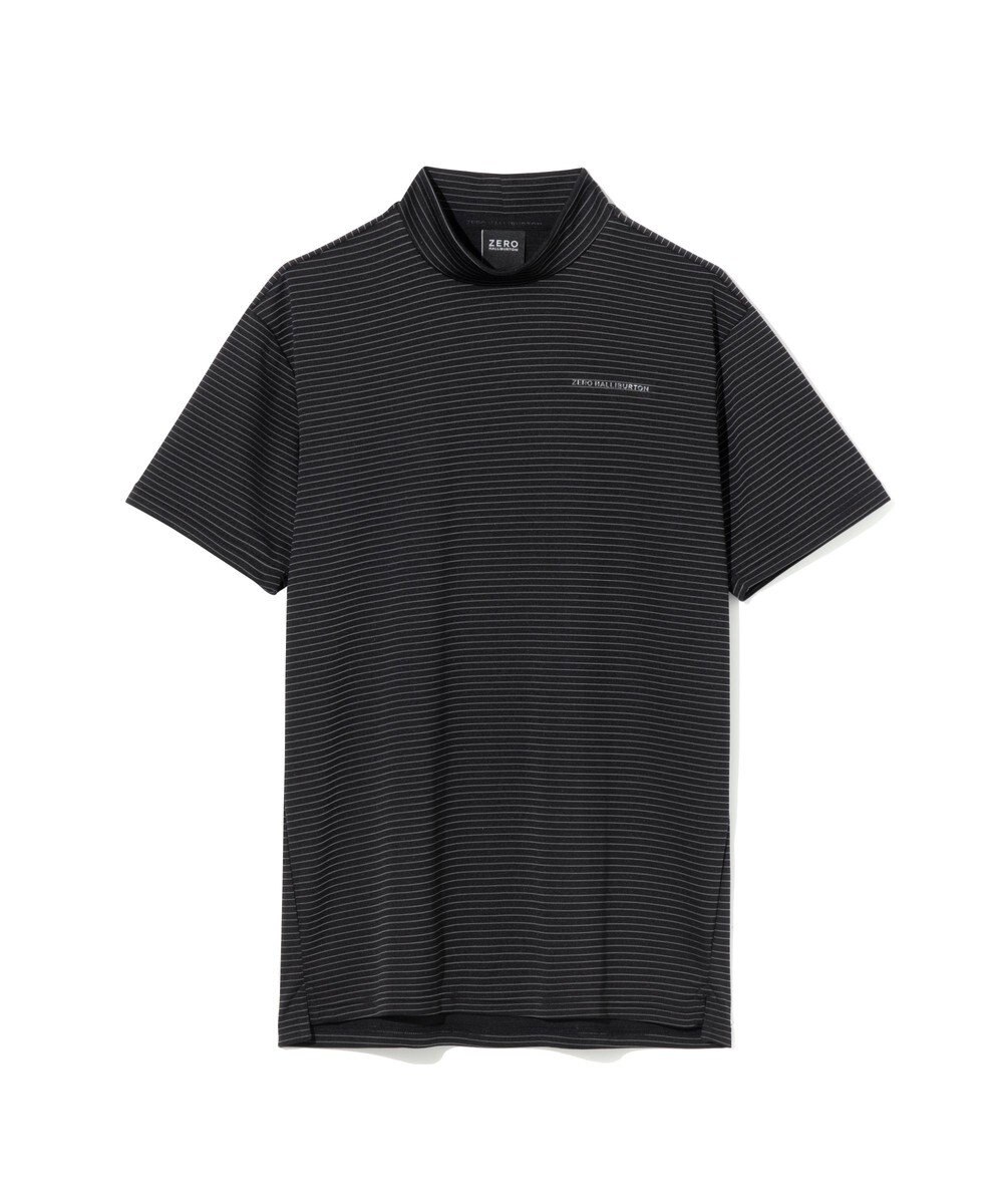 ZERO HALLIBURTON ボーダーモックネックTシャツ ZHG-M6S5b 85190 