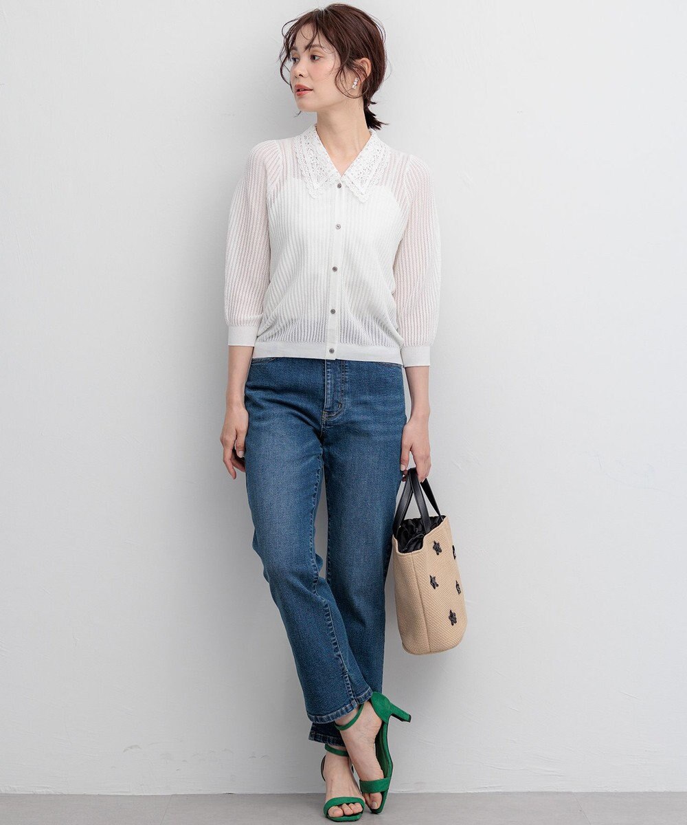 組曲 ミッドデニム パンツ 