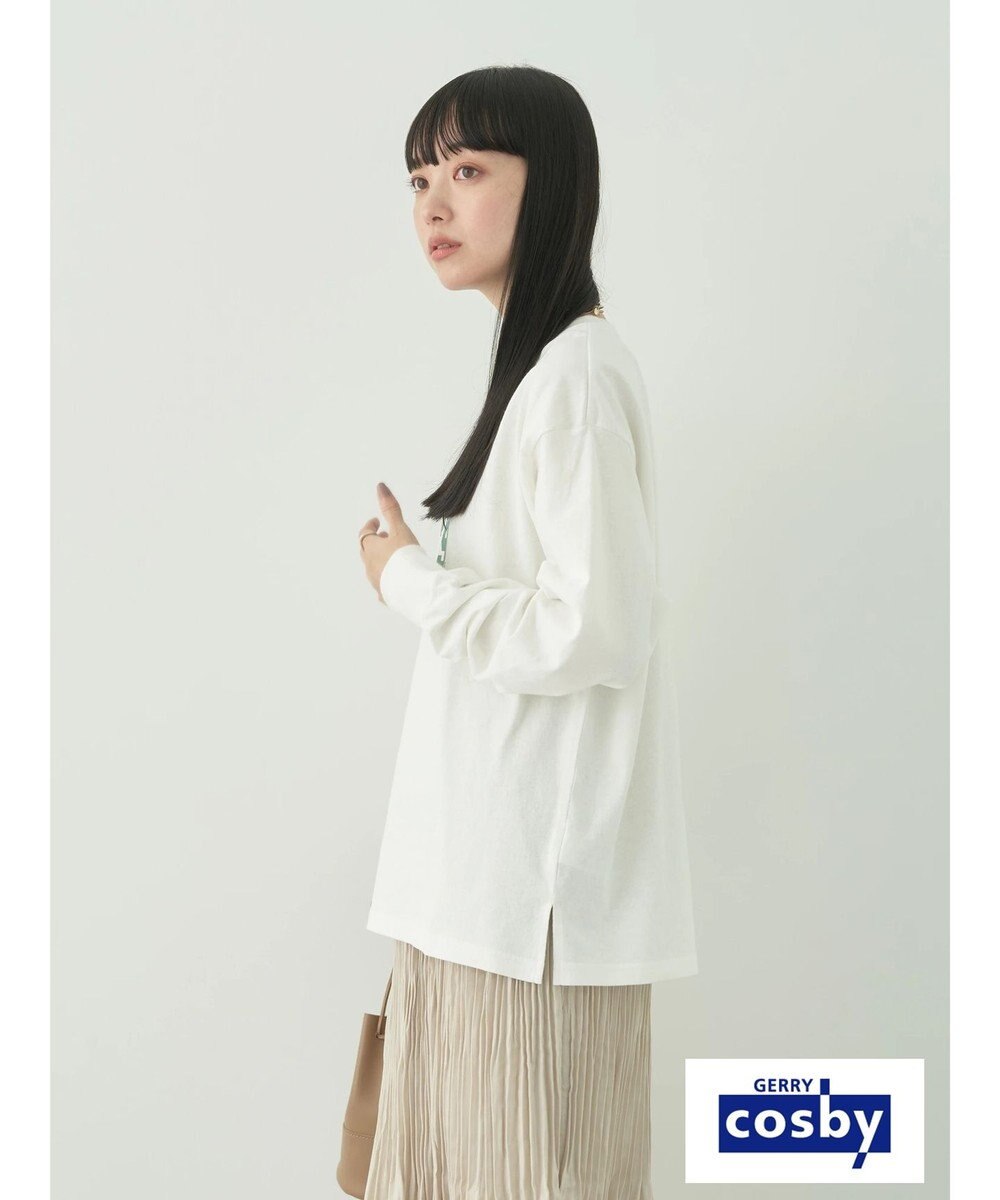 earth music&ecology Ｃｏｓｂｙ×ｅａｒｔｈ　ベアープリントロングＴシャツ 