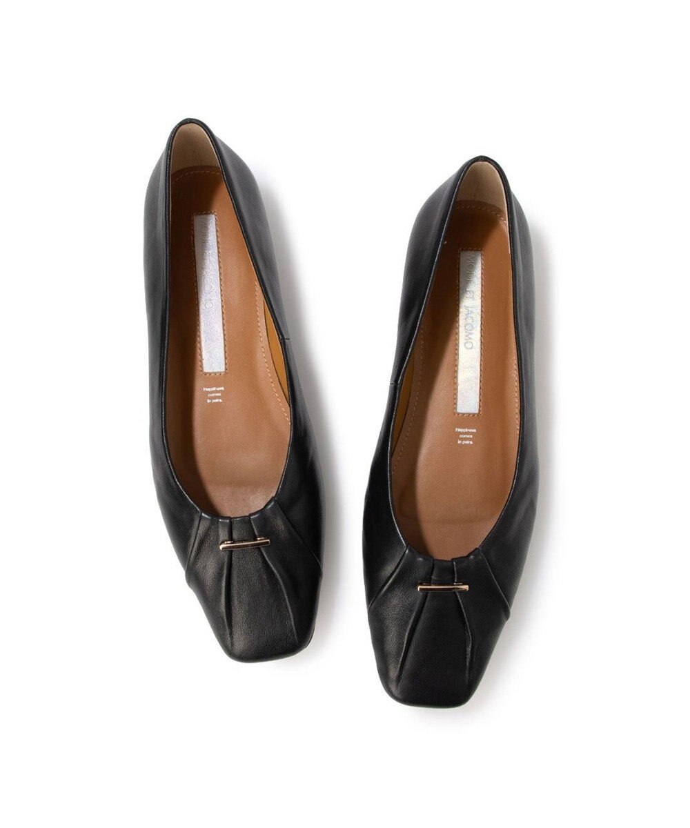 MODE ET JACOMO <MODE ET JACOMO>ソフトレザーフラットパンプス 