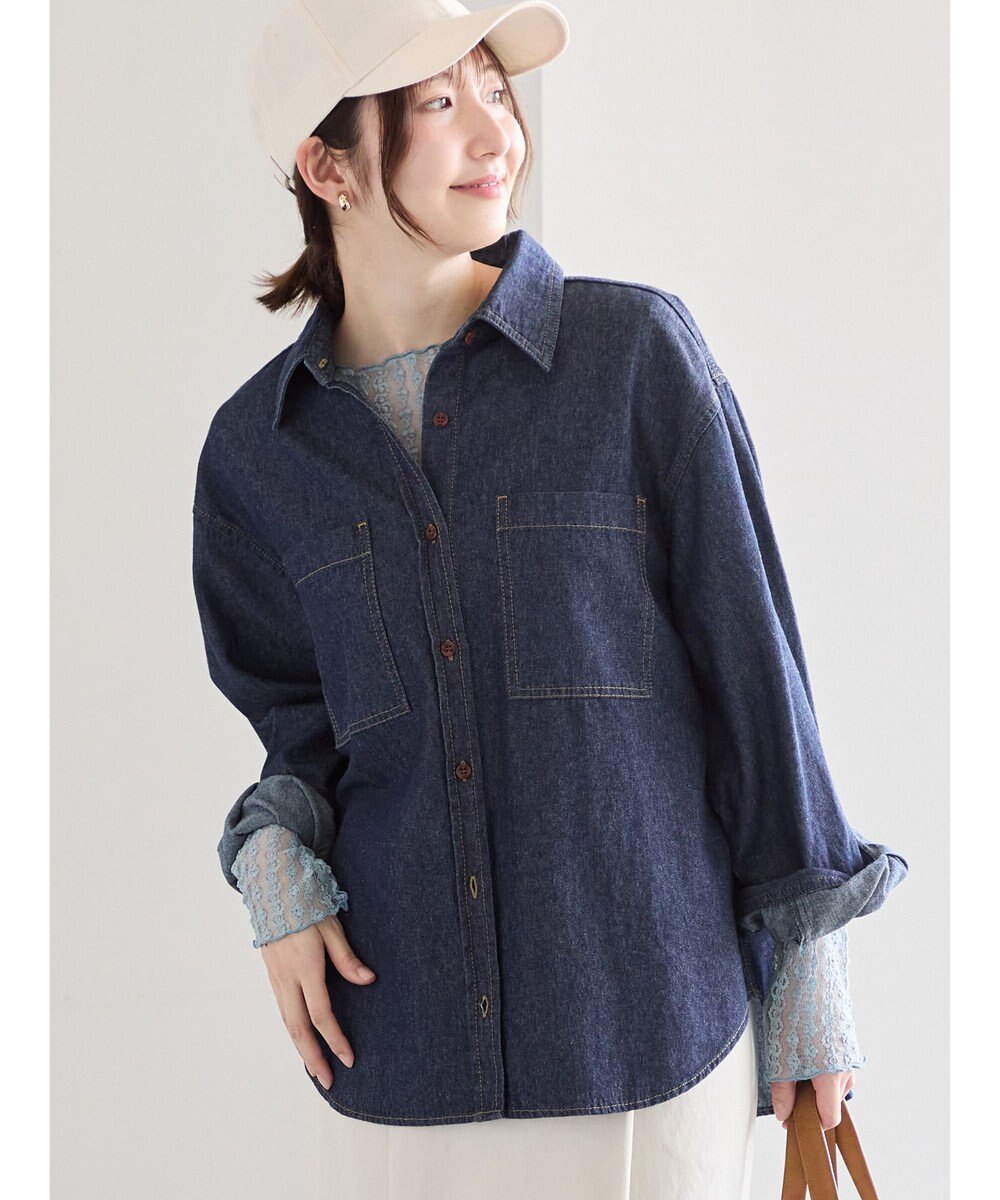 Te chichi デニムシャツ 