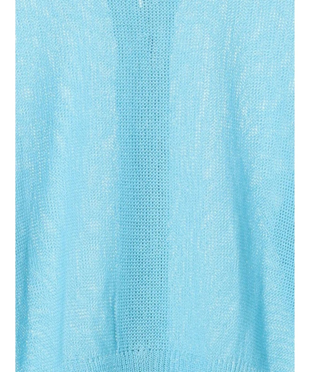 Te chichi 【WEB限定カラーあり】ペーパータッチヤーン2wayメッシュニット 