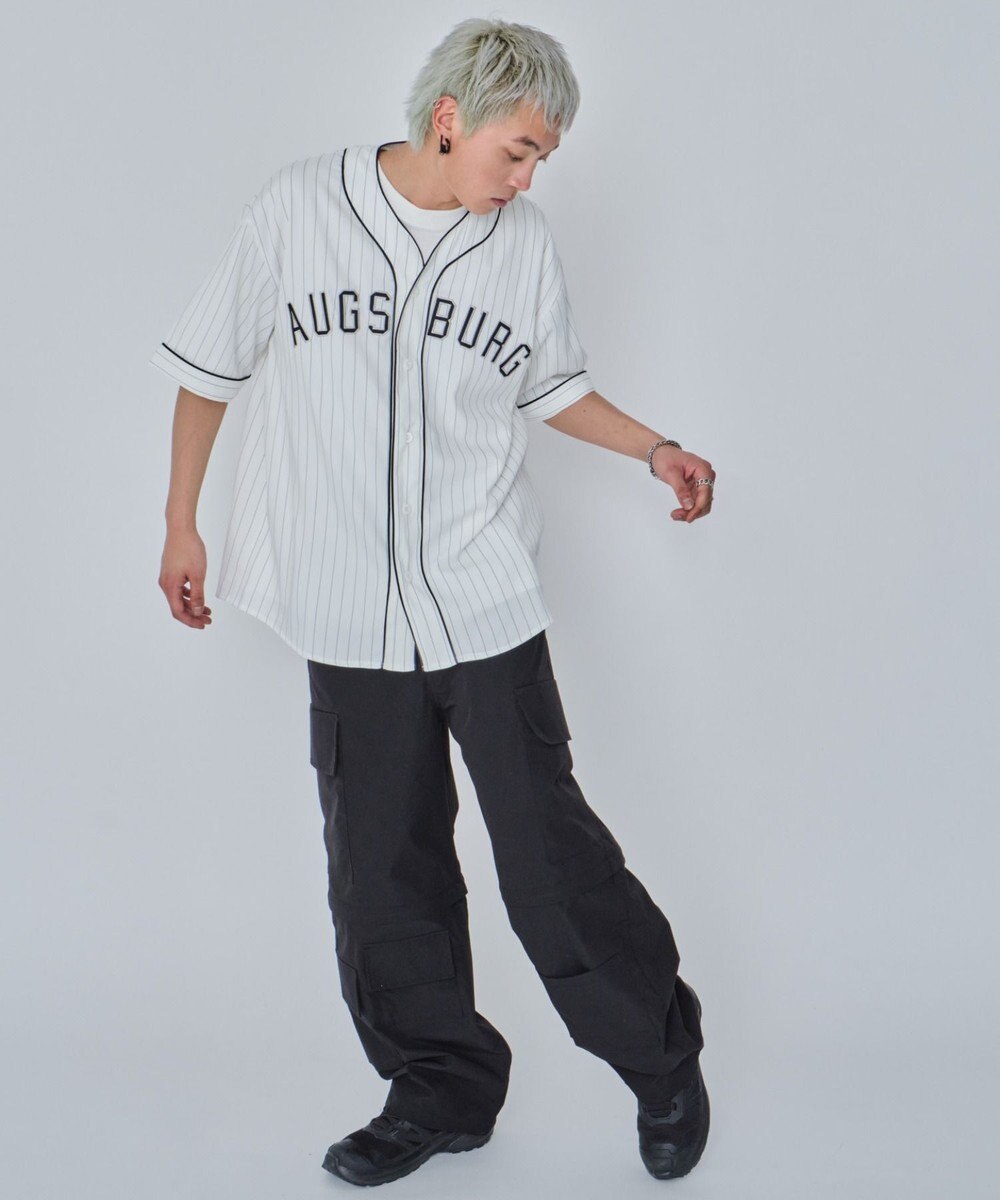 WEGO 【ユニセックス着用ITEM/MLサイズ展開】ベースボールシャツ（SS） 