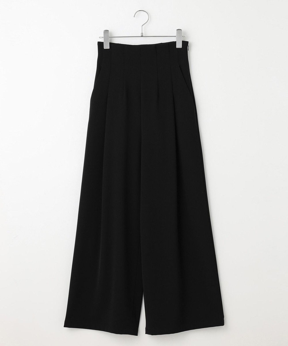 #Newans 【セレモニーにも】美シルエットワイドパンツ 