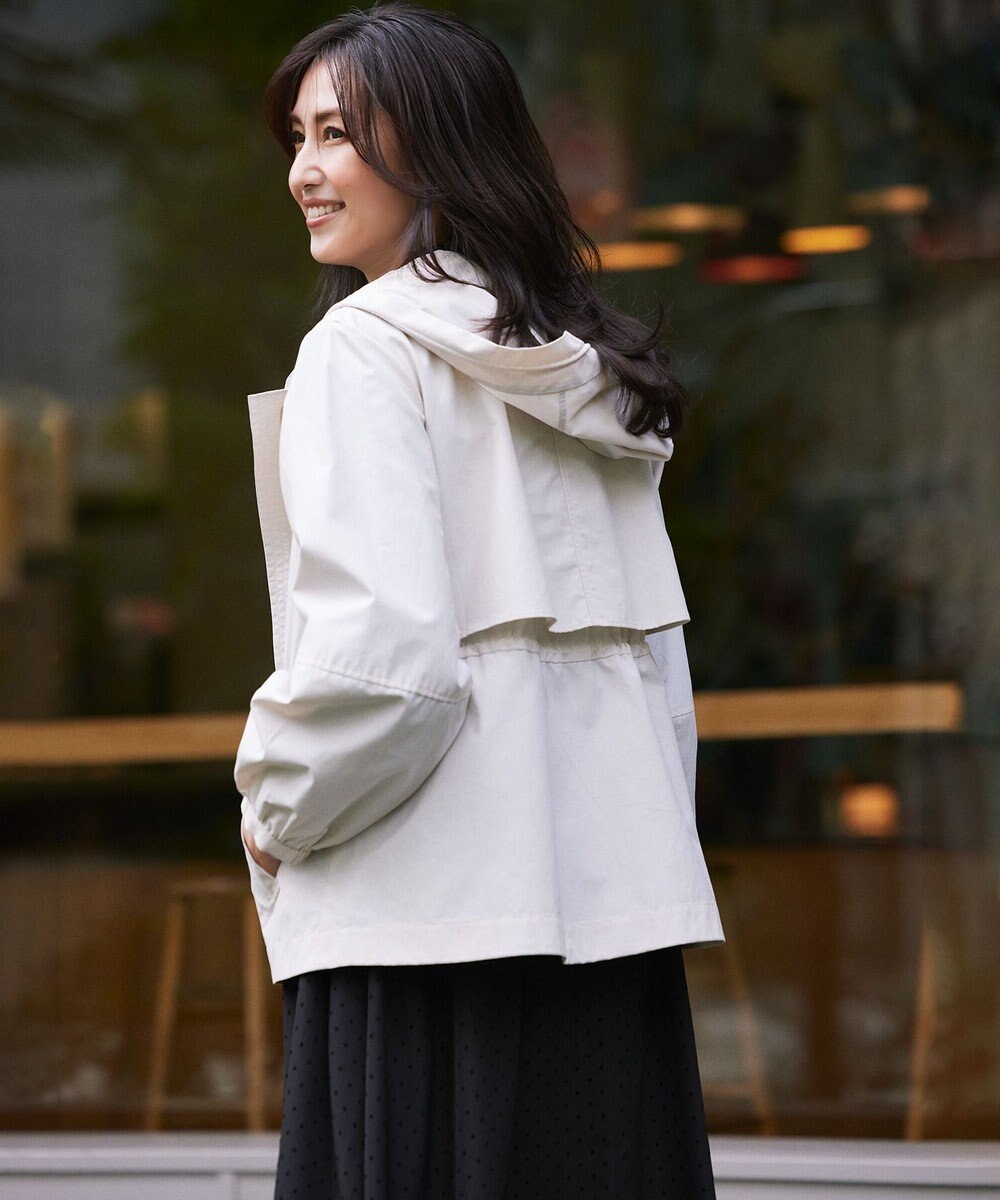 組曲 L 【2WAY】フード付き ライトアウター 