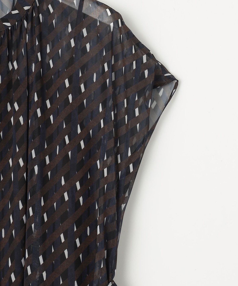 23区 【洗える】Ratti ウォールプリント ワンピース 