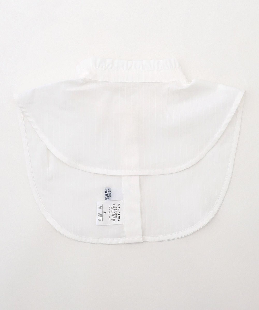 J.PRESS LADIES 【洗える】ハイネック フリル デコカラー 付け襟 