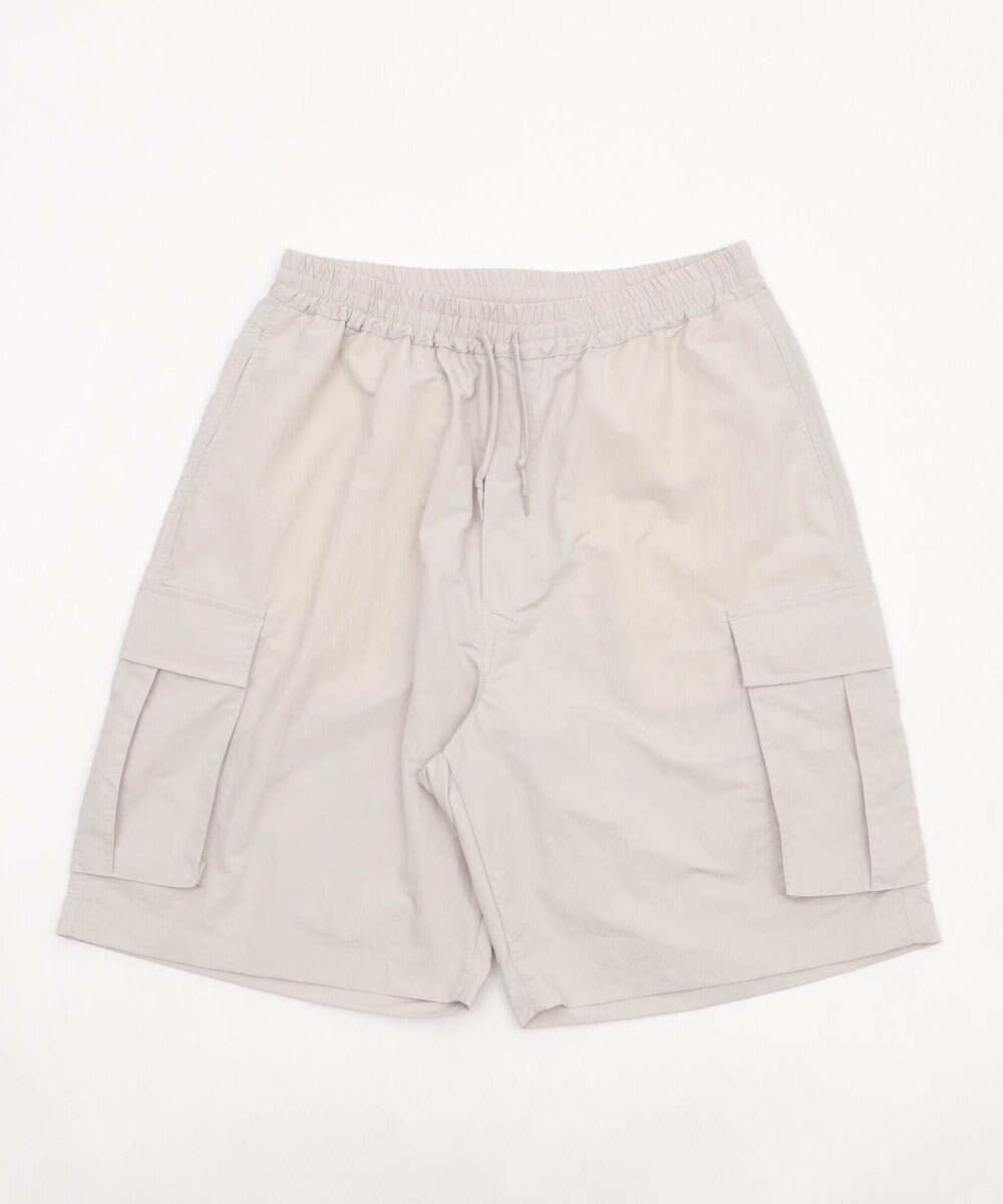 WEGO 【撥水/速乾/ウエストゴム/ユニセックス着用ITEM/MLサイズ展開】ナイロンイージーバギーカーゴショーツ 