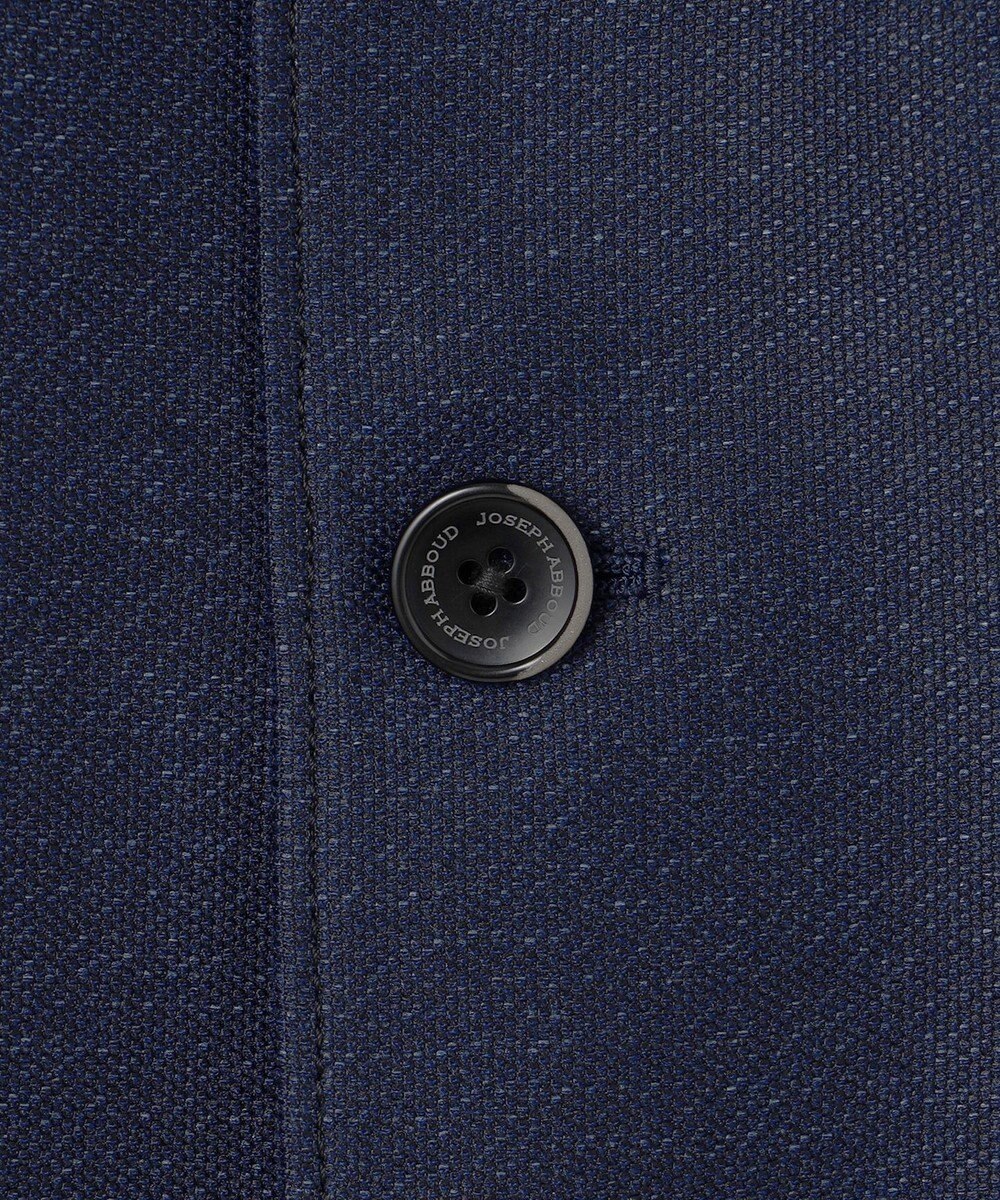 JOSEPH ABBOUD 【清涼/軽量/ストレッチ/ソフト】プリントレノクロス コンバーチブル ジャケット 