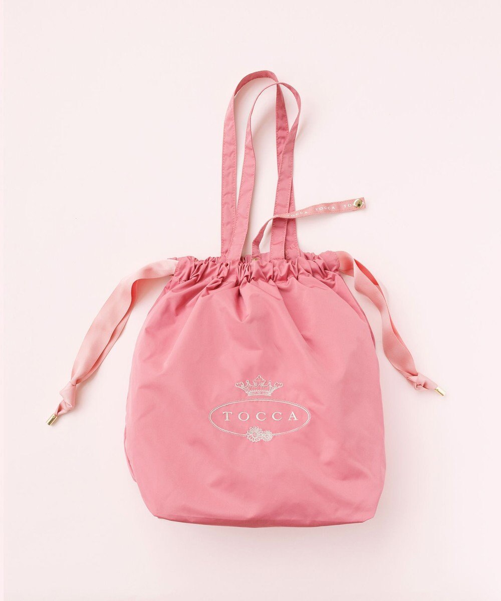 TOCCA 【A4サイズ対応・折りたたみ可】TRAVELING SUBBAG ロゴサブバッグ 