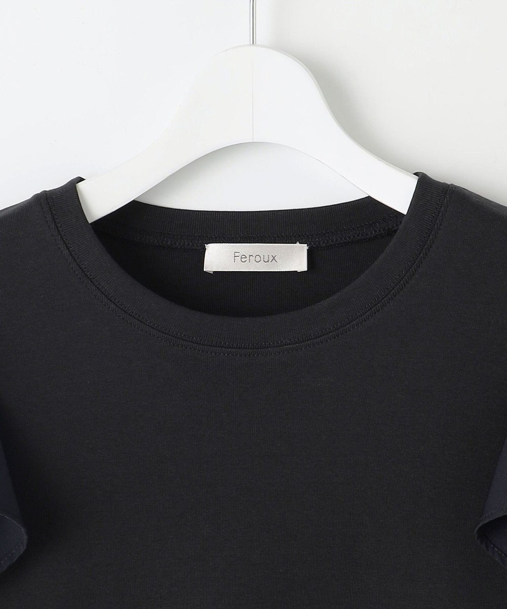 Feroux フリル袖  Tシャツ 