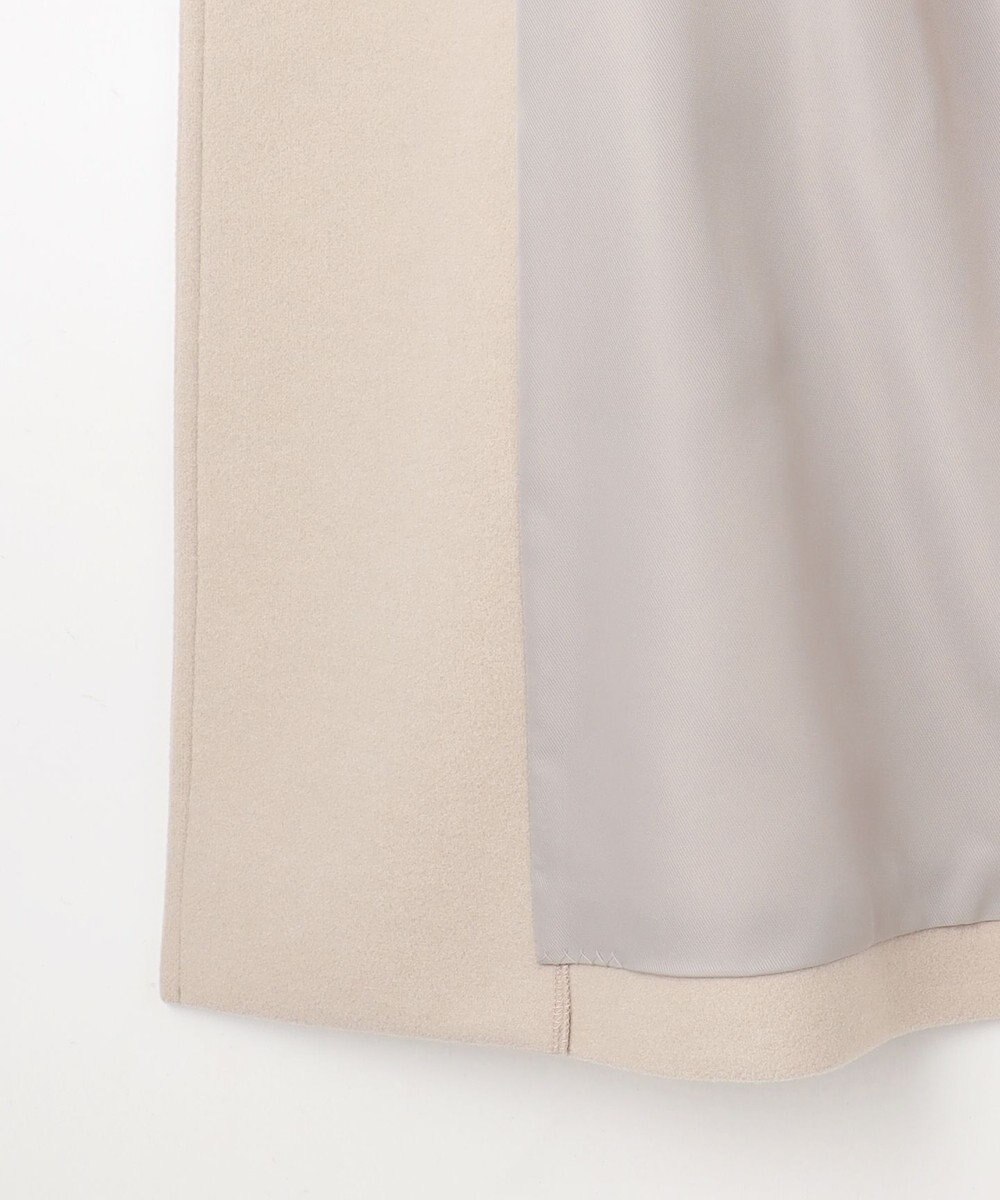 ANY SIS S ウールライクスタンドカラー ミドルコート 