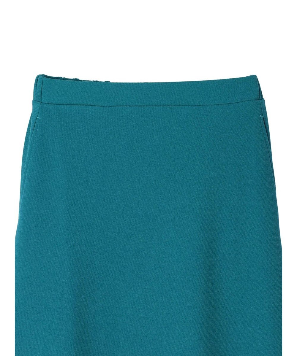 Green Parks カットジョーゼット裾フレアスカート 