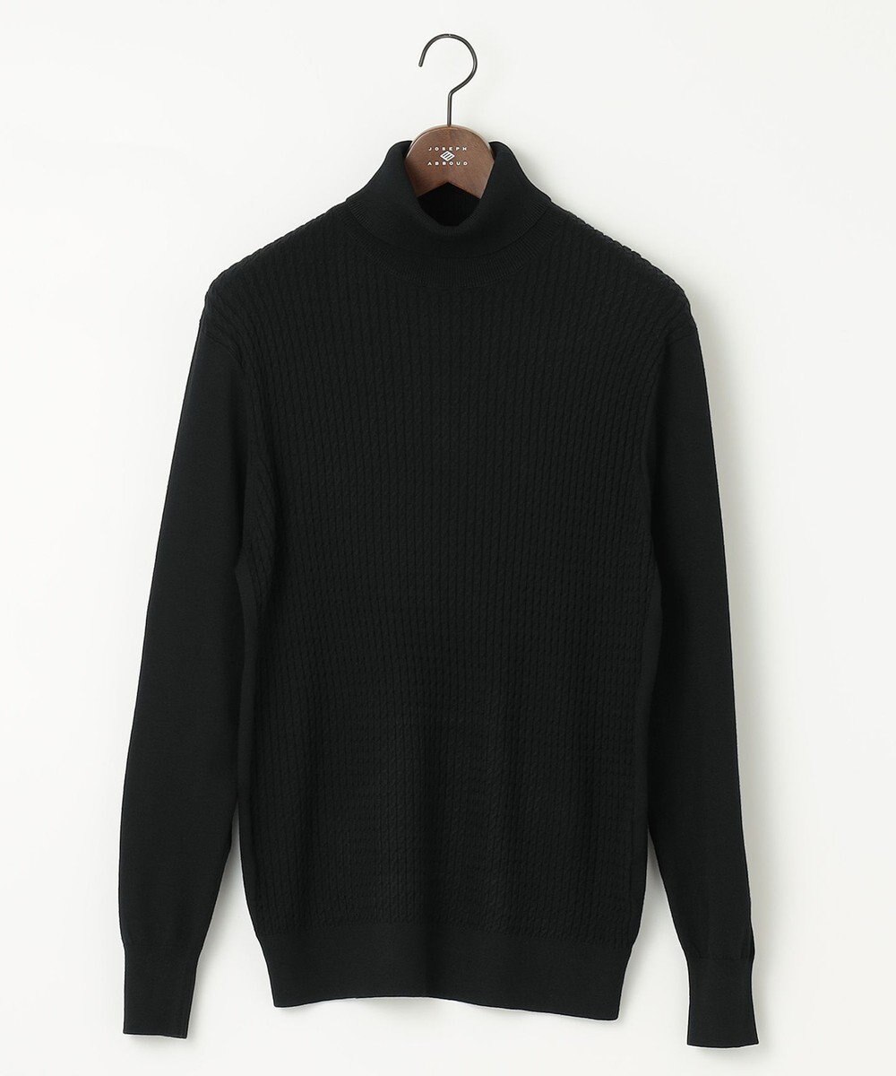 JOSEPH ABBOUD 【チクチクしない/イージーケア】SNOWYタートルネックニット 