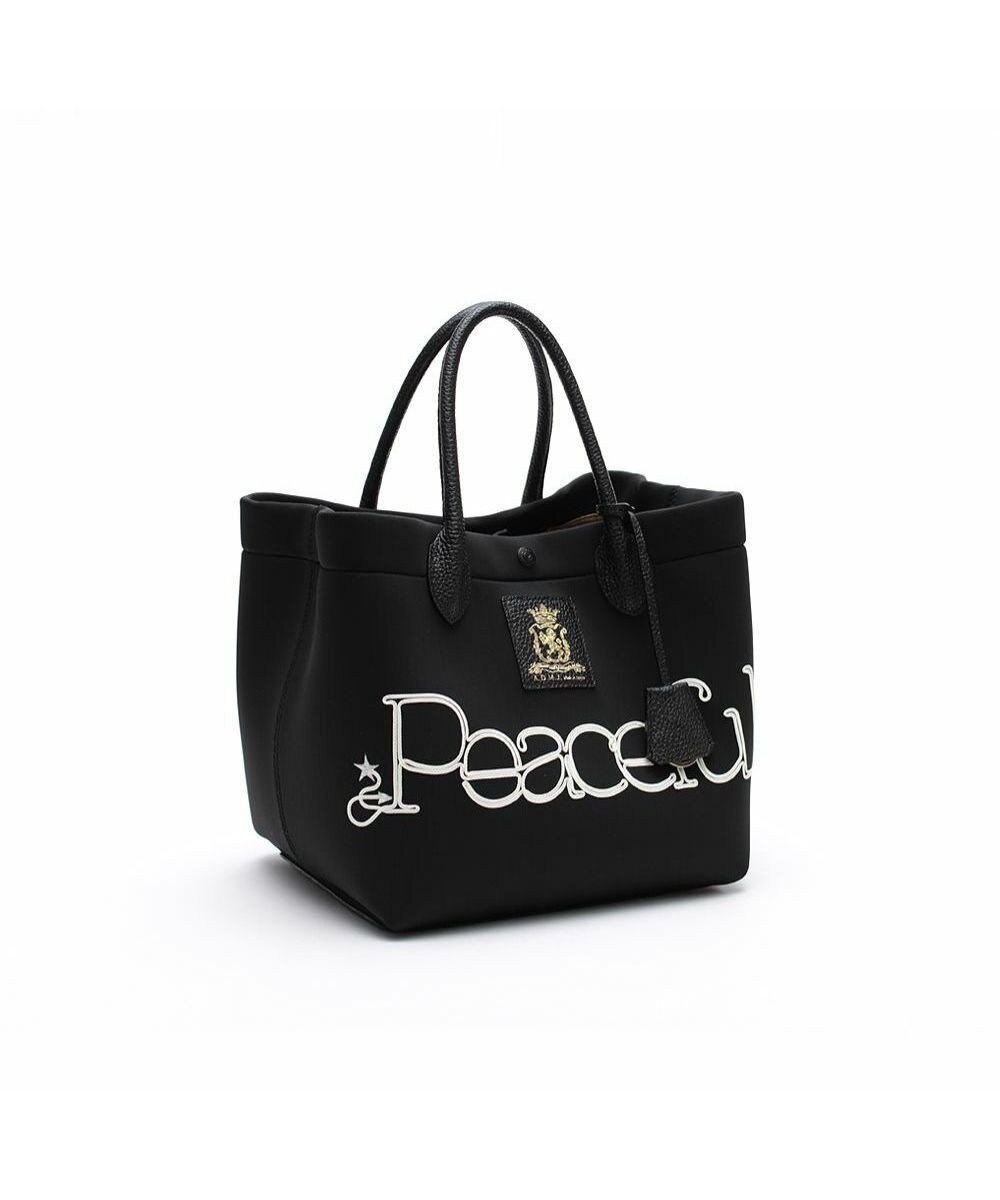 A.D.M.J. 【魔法の様に軽い】マジックライト/コード刺しゅうキューブトート25cm 