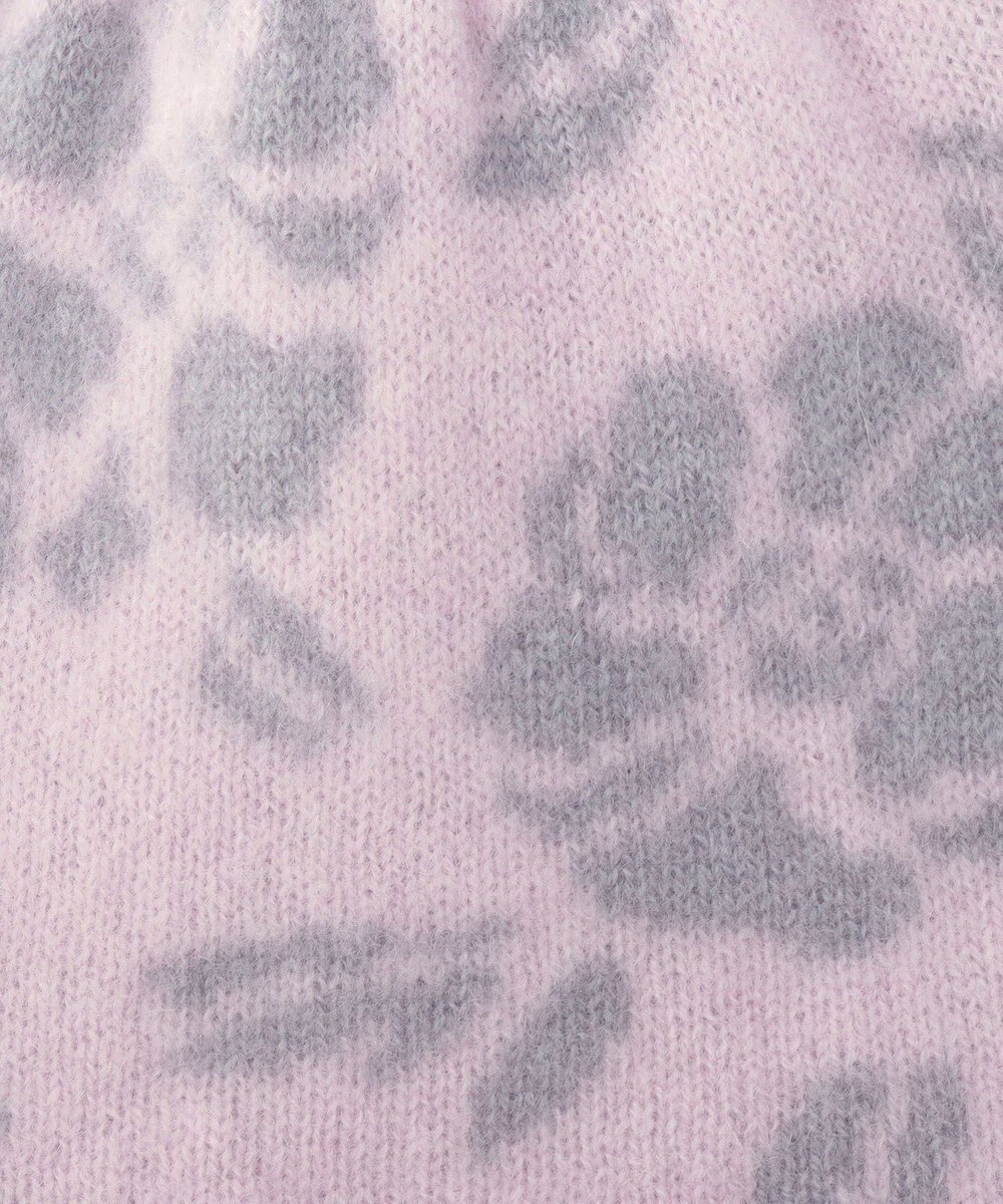 MOONBAT mila schon カシミヤ100%ジャカードプチマフラー 