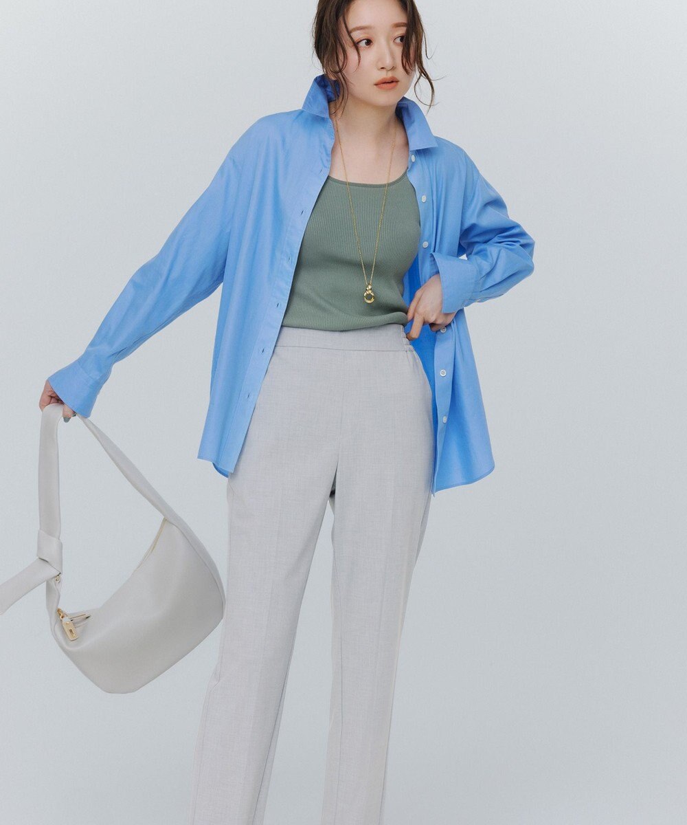 23区 【CLASSY.5月号掲載/洗える】CANCLINI ベーシック シャツ 