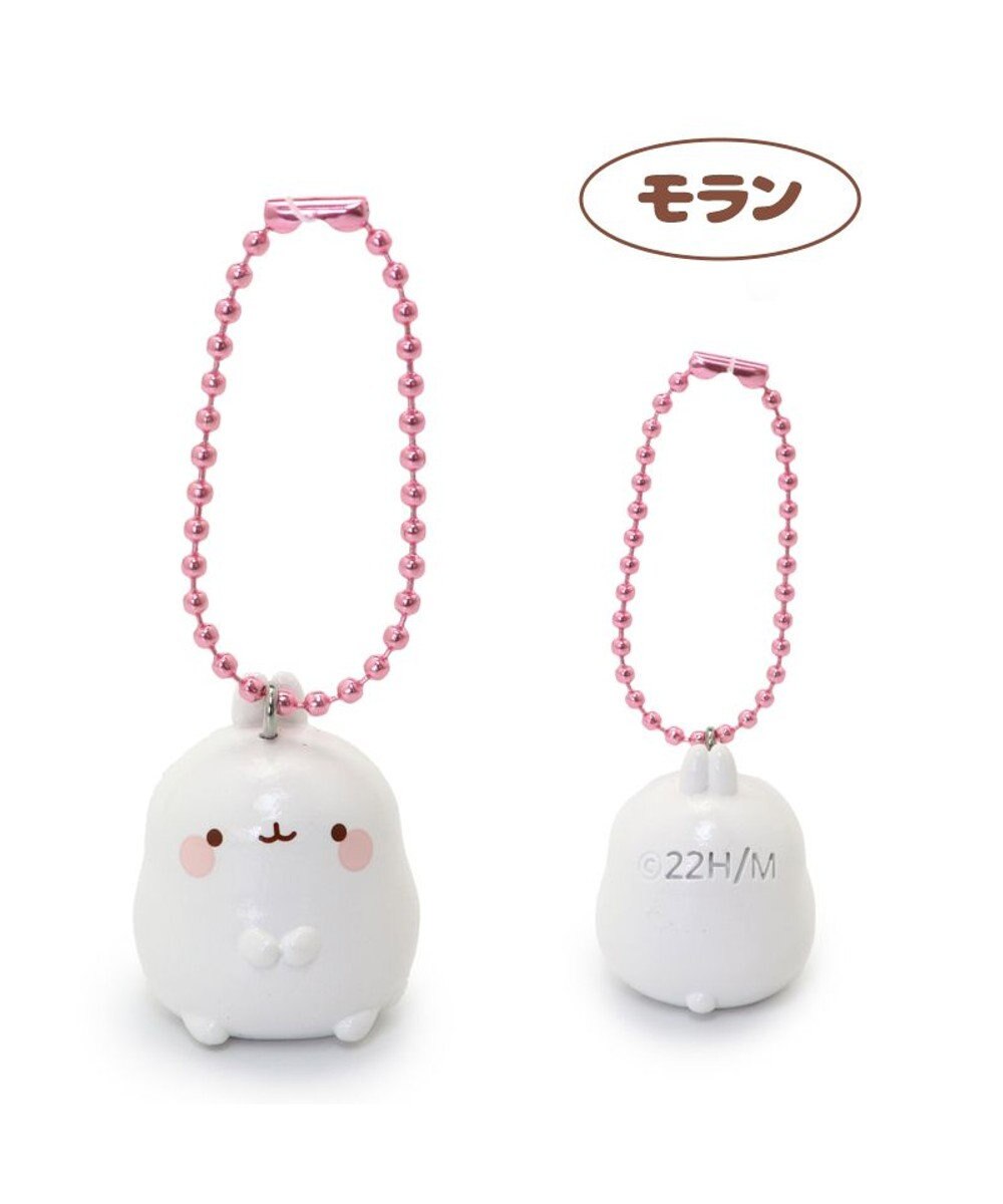 Mother garden 【2/15(日)迄 販売延長! 】マザーガーデン MOLANG モラン お座り ミニキーホルダー 《モラン / リボン / バカンス / ケーキ / ピウピ》単品 