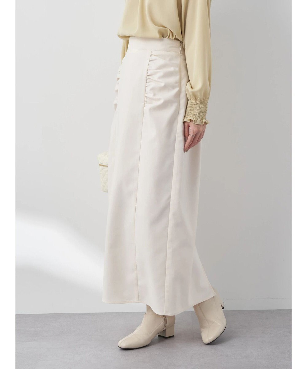 earth music&ecology ギャザーナロースカート 