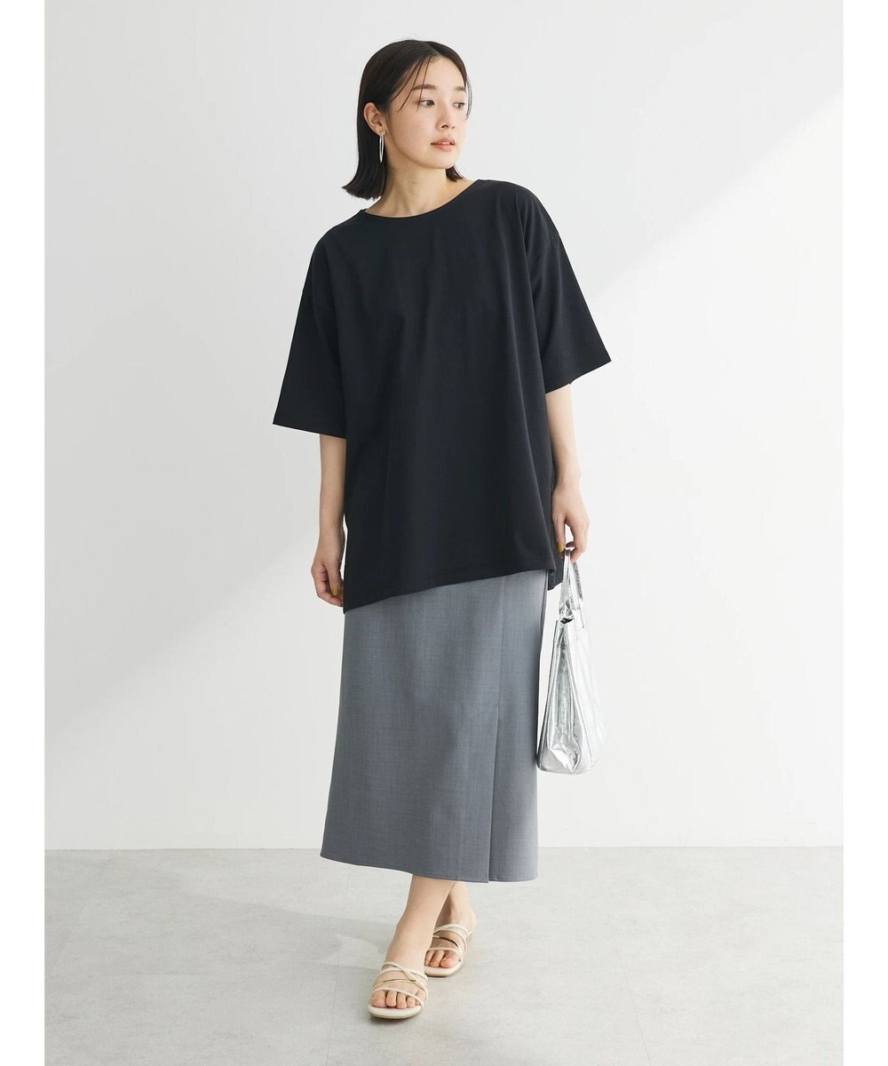 Green Parks 冷っとすずやか　バックカシュクールチュニック 