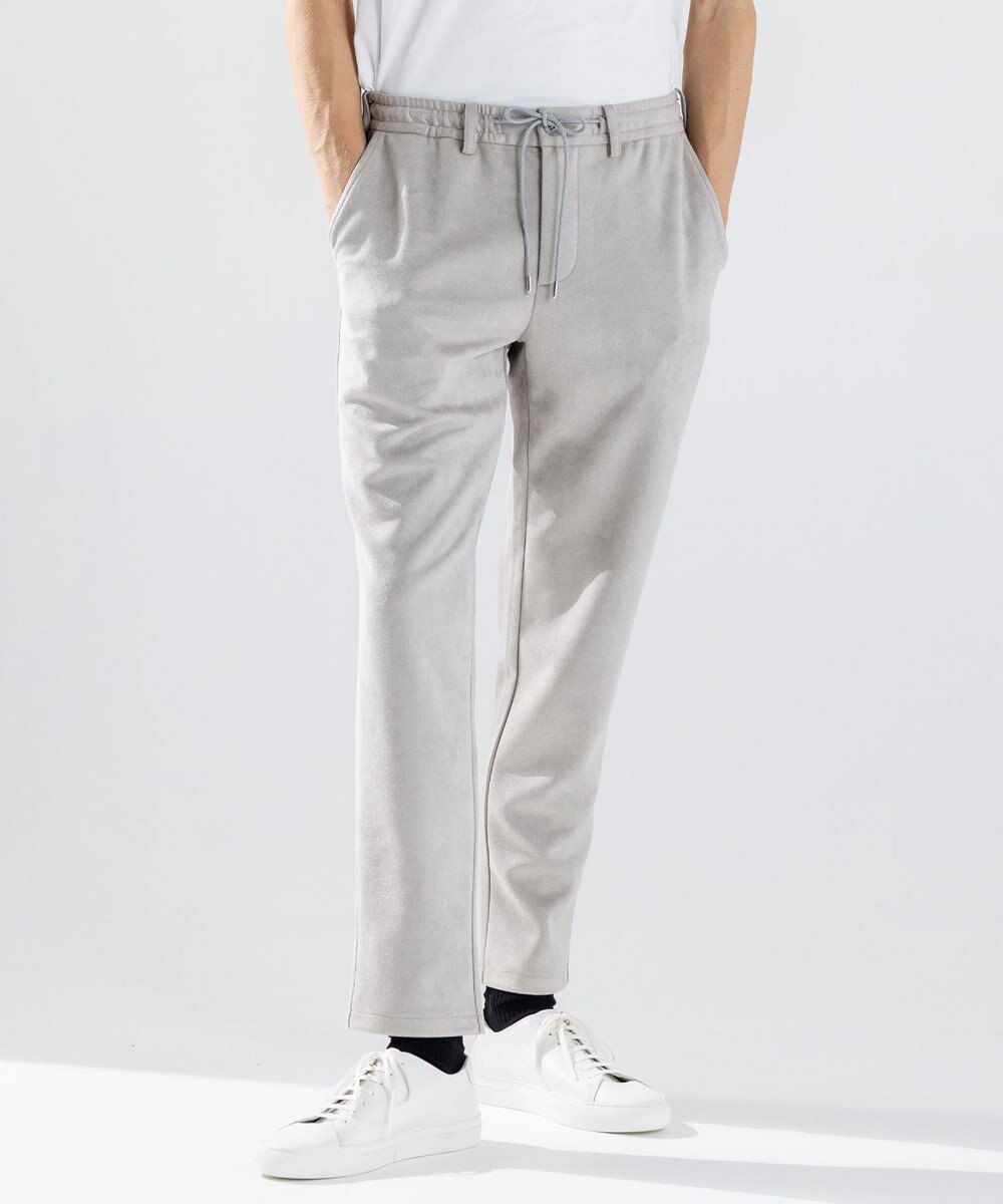 JOSEPH HOMME 【WEB・一部店舗限定  】レザーライクポンチ　ドロスト付テーパードパンツ / PEGG CONVERTIBLE 