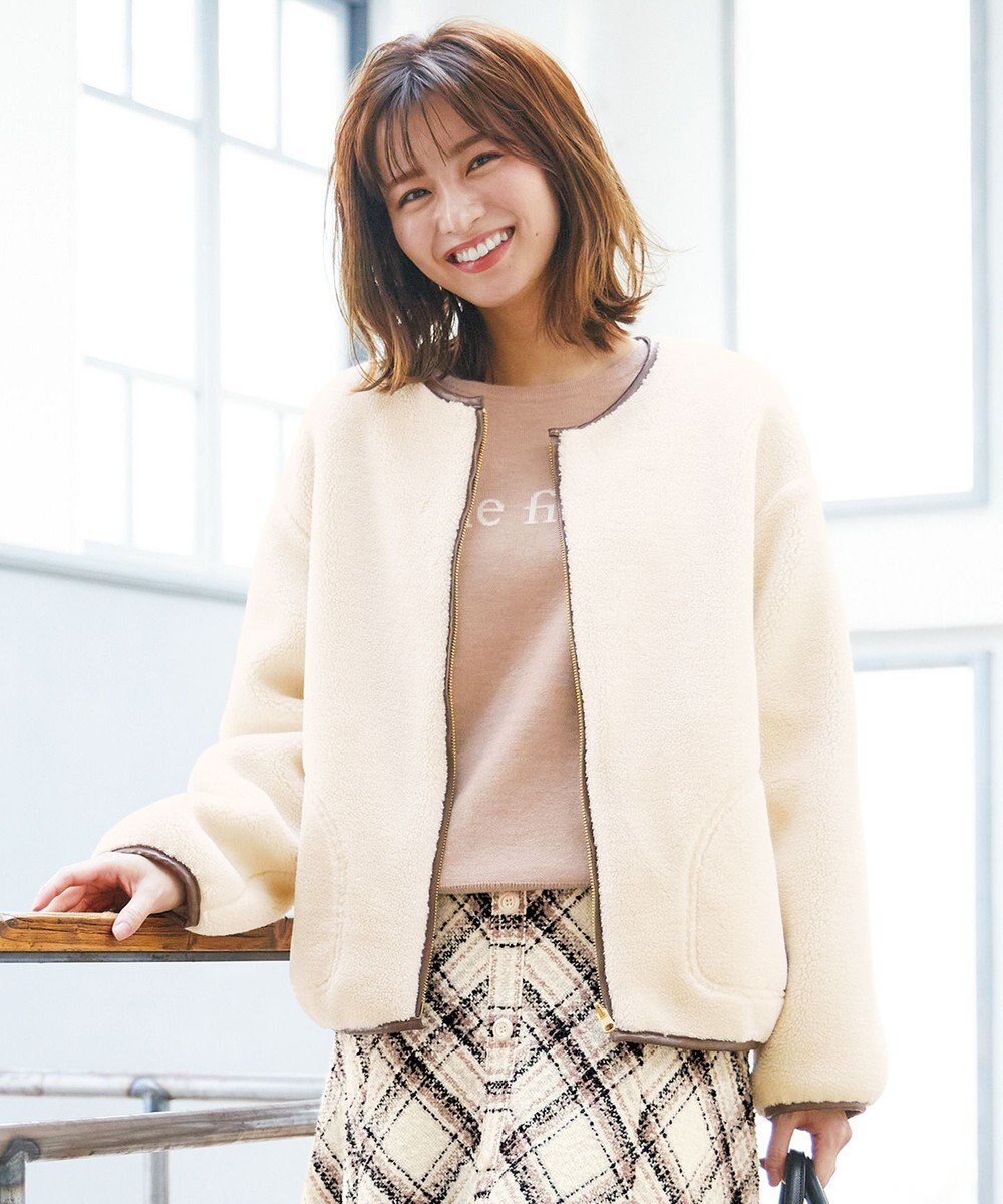 2way リバーシブルパイピングボア ブルゾン Any Sis ファッション通販 公式通販 オンワード クローゼット 2way リバーシブルパイピングボア ブルゾン Any Sis ファッション通販 公式通販 オンワード クローゼット