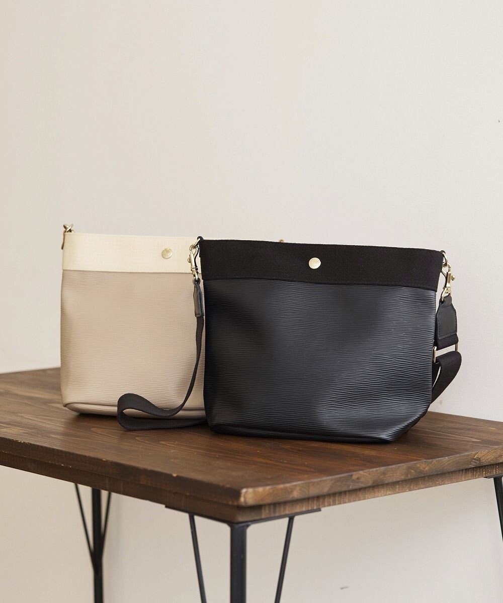 TOPKAPI 【Breath TOPKAPI】RIPPLE リプル ファスナー付 ショルダーバッグ 