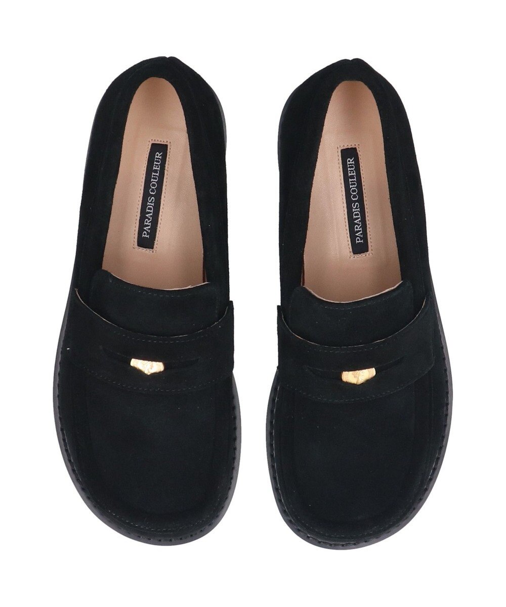 Bridget Birkin 【PARADIS COULEUR】オブリークトウペニーローファー 