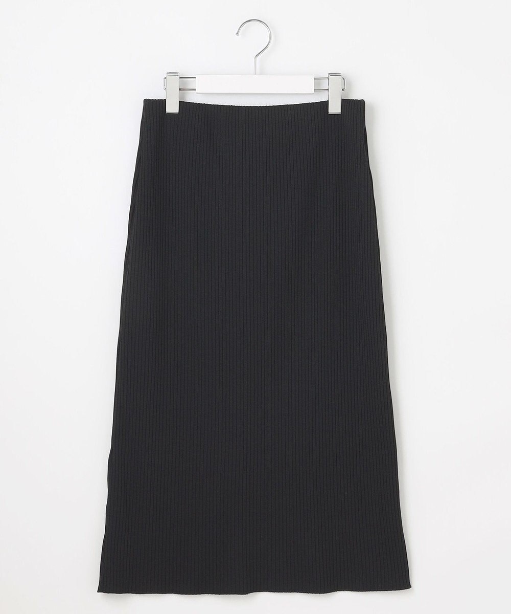 J.PRESS LADIES 【洗える】リブ ナロー スカート 