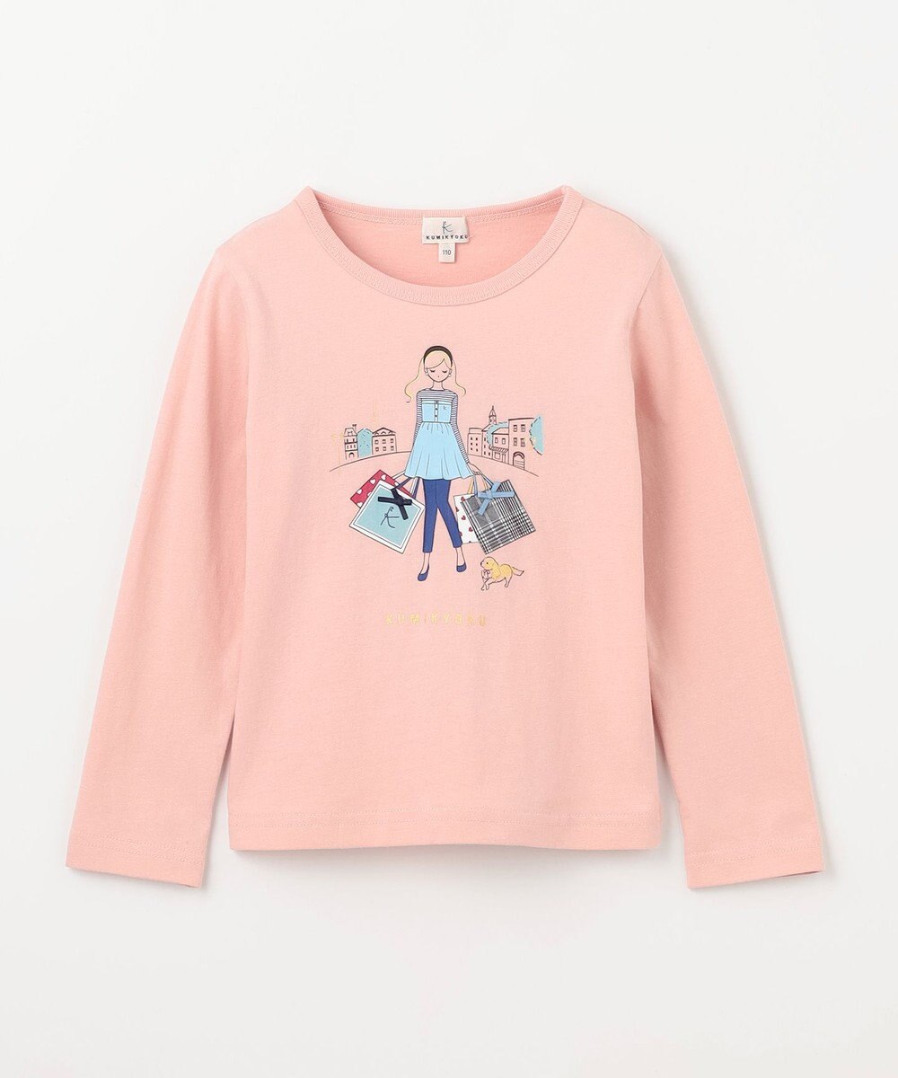 組曲 KIDS 【110-140㎝】Shopping Paris Tシャツ 