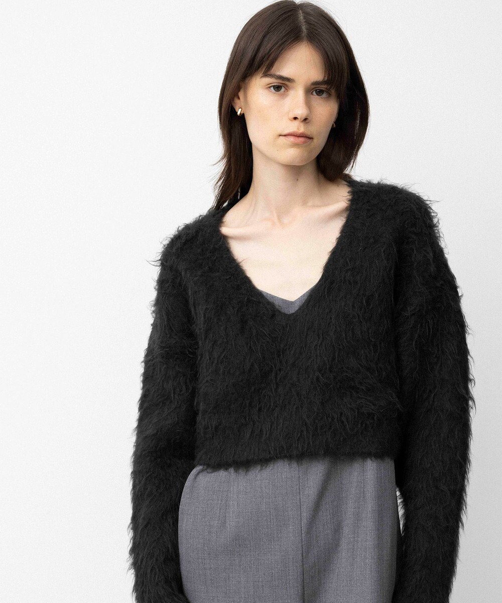 NAVE 【Nave】モヘアシャギーニットトップス 