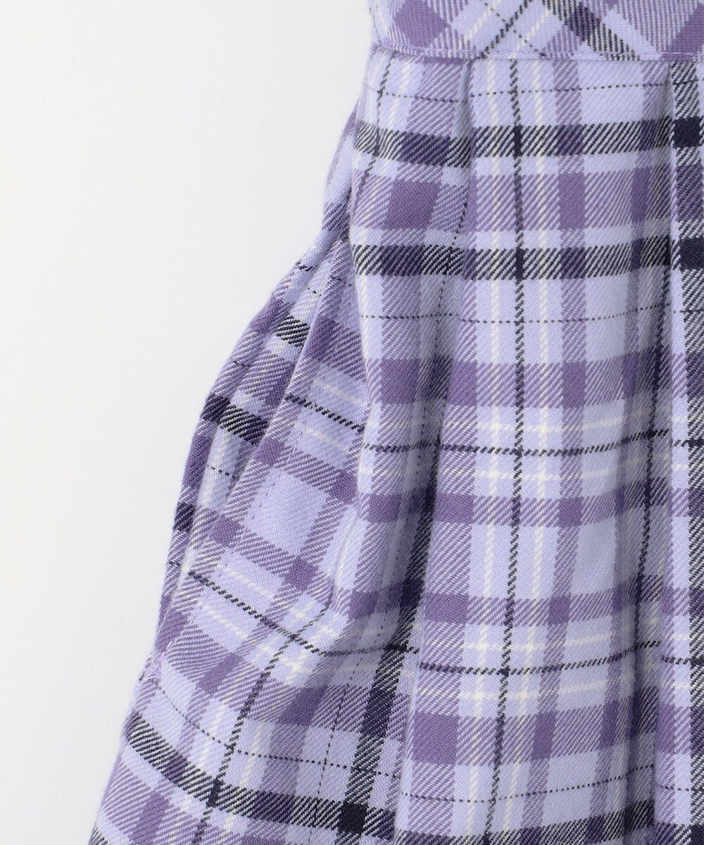 ANY KIDS ドッキングチェックワンピース 