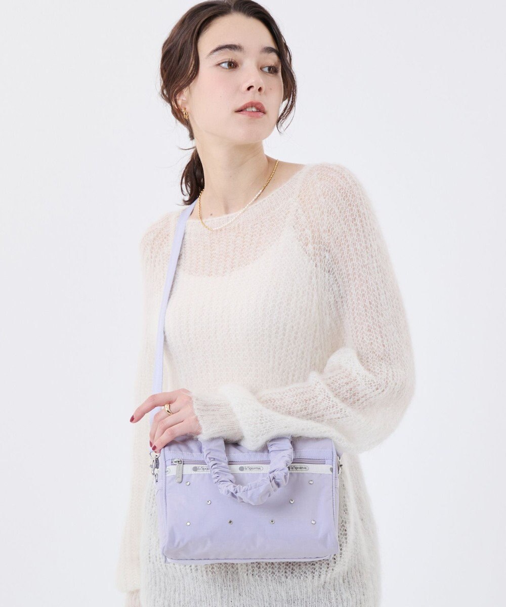 LeSportsac GH EVERYDAY SM SATCHEL /ビジューソフトラベンダー 