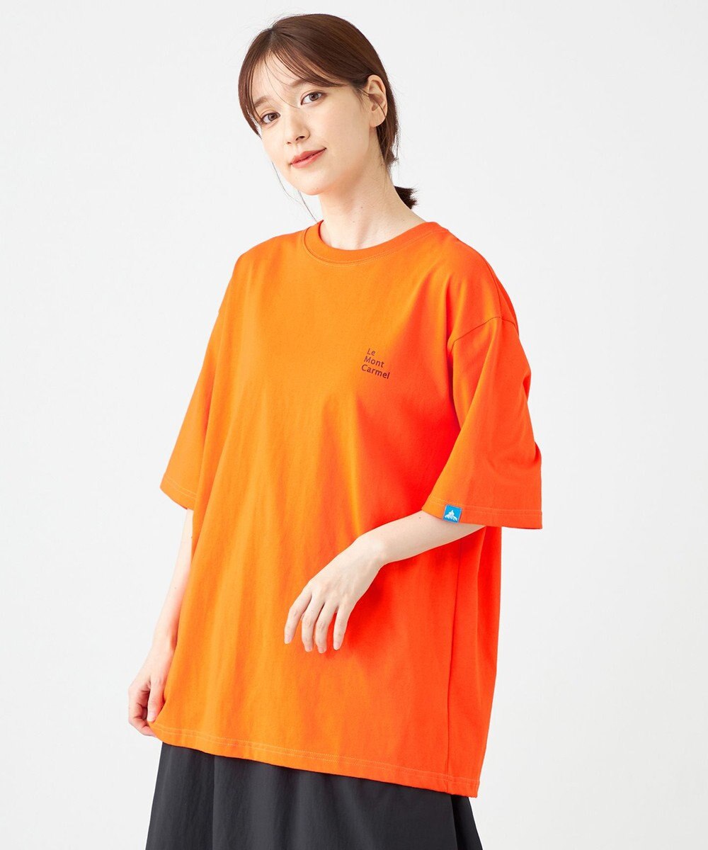 SHARE PARK LADIES 【EC限定カラーあり・UVカット・吸水速乾】カラフルロゴバックプリントＴシャツ 