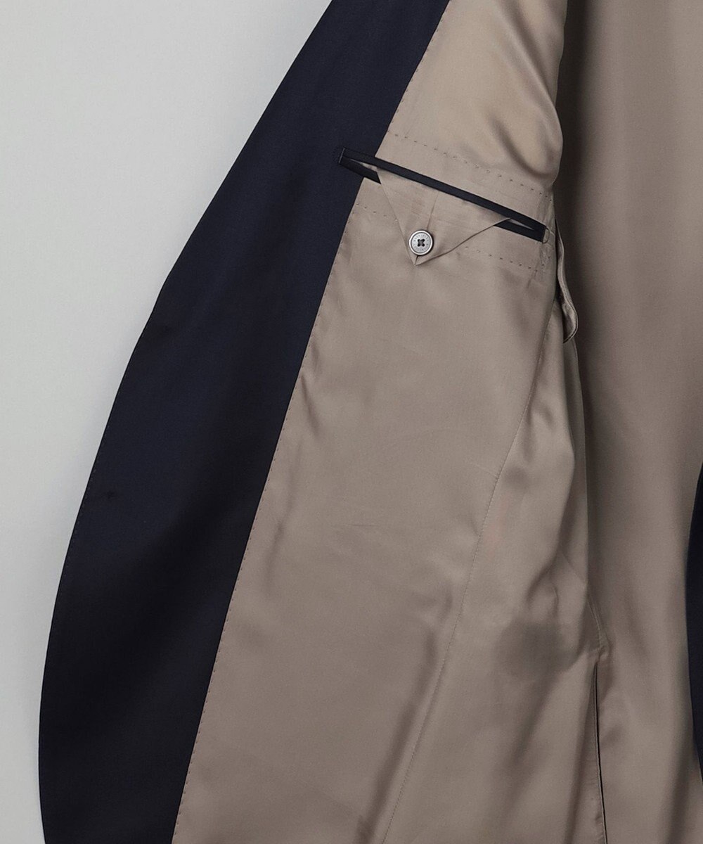 GOTAIRIKU 【御幸毛織/オリジナル素材】Super160’S 定番 ネイビーブレザー(25年秋冬モデル) 