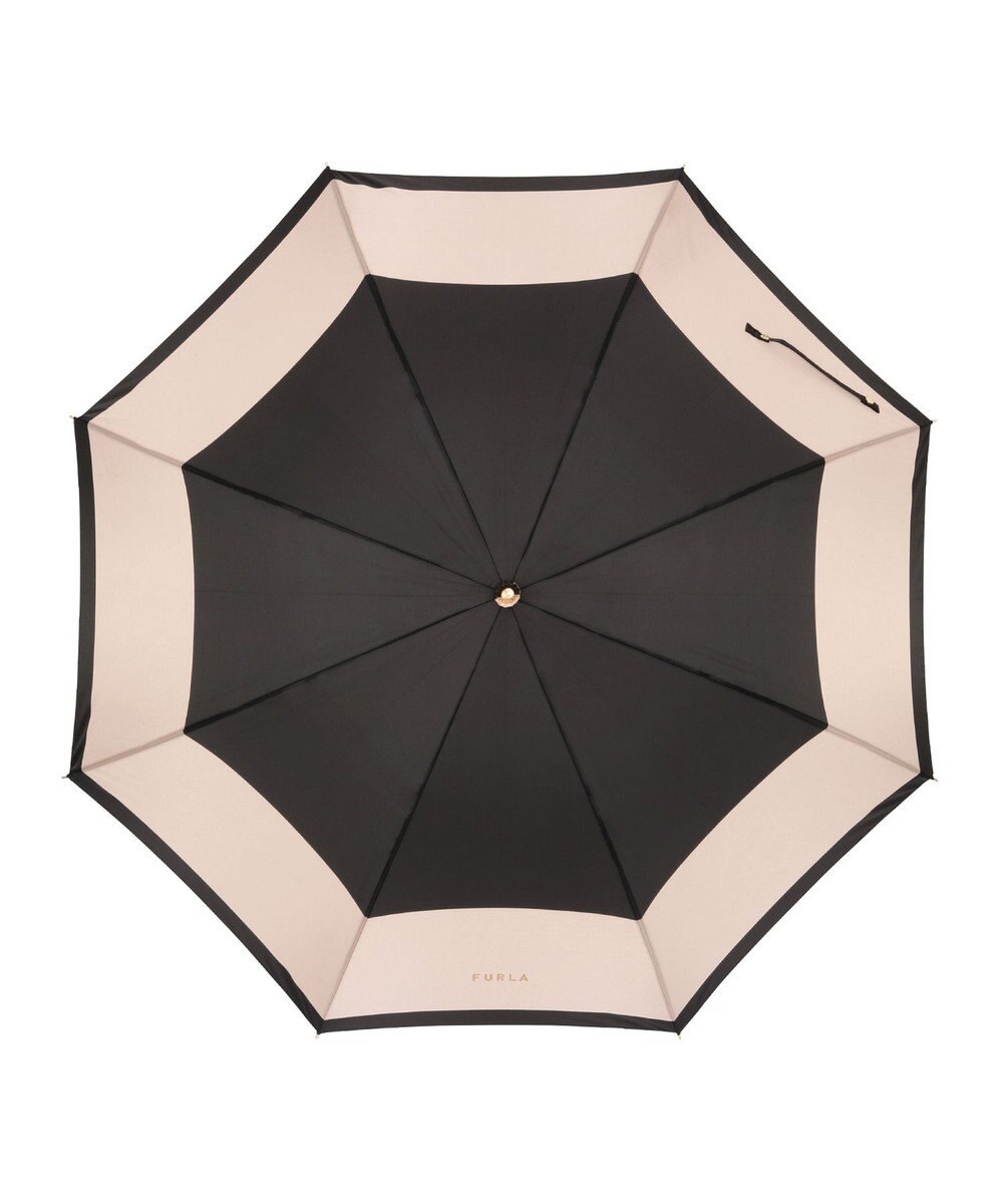 MOONBAT FURLA 長傘 カラーボーダー 耐風 日本製 