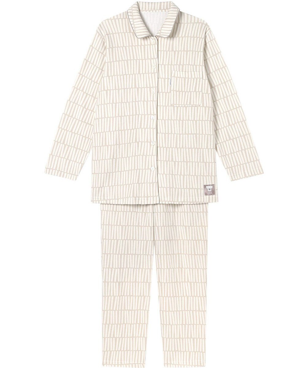 ワコール／睡眠科学 パジャマ 綿100%(本体) あったか SOU・SOU（R） 長袖 長ズボン レディース YDW480 睡眠科学／ワコール 