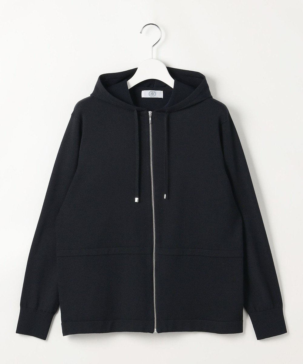 J.PRESS LADIES L Hood Cardigan ニット パーカー 