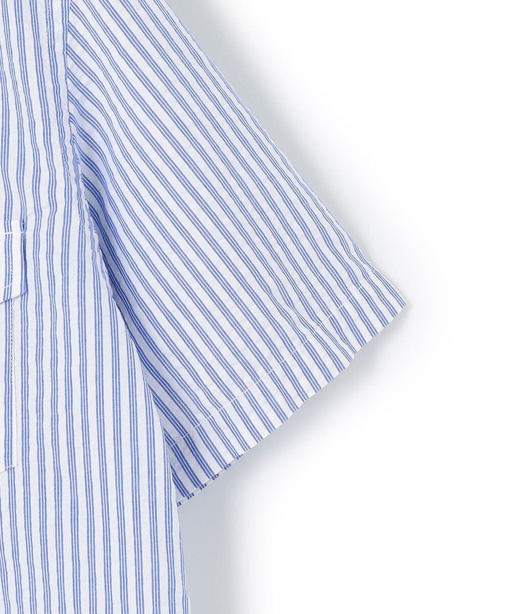 J.PRESS MEN 【WEB・一部店舗限定】シアサッカーストライプ シャツ/B.D 