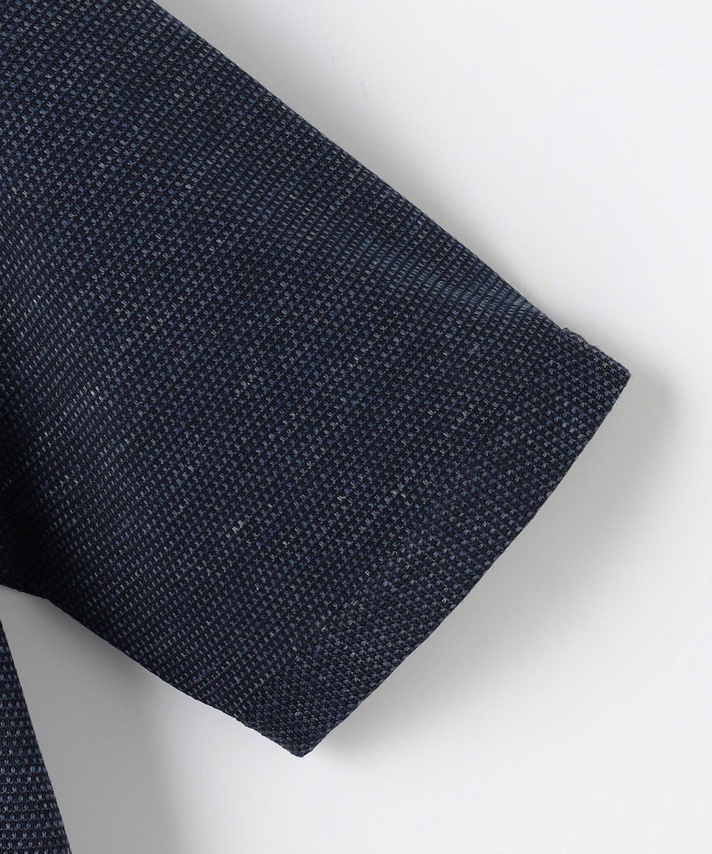 JOSEPH ABBOUD 【フランス産リネン×尾州の技術・清涼感】ノルマンディリネントップジャージー Vネック Tシャツ 