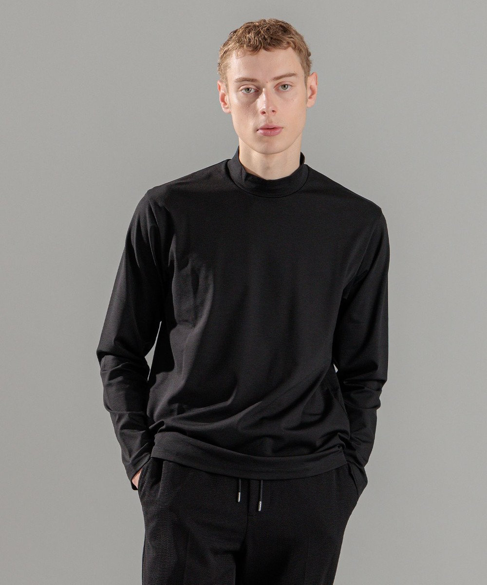 JOSEPH HOMME コンパクトストレッチジャージー    モックネックカットソー 