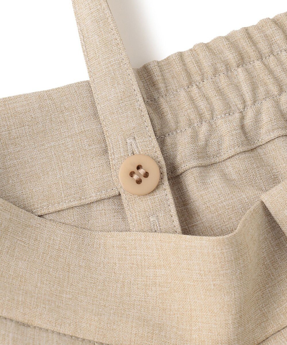 uncrave ウォッシャブルドライサップ バミューダパンツ（サスペンダー付き） 