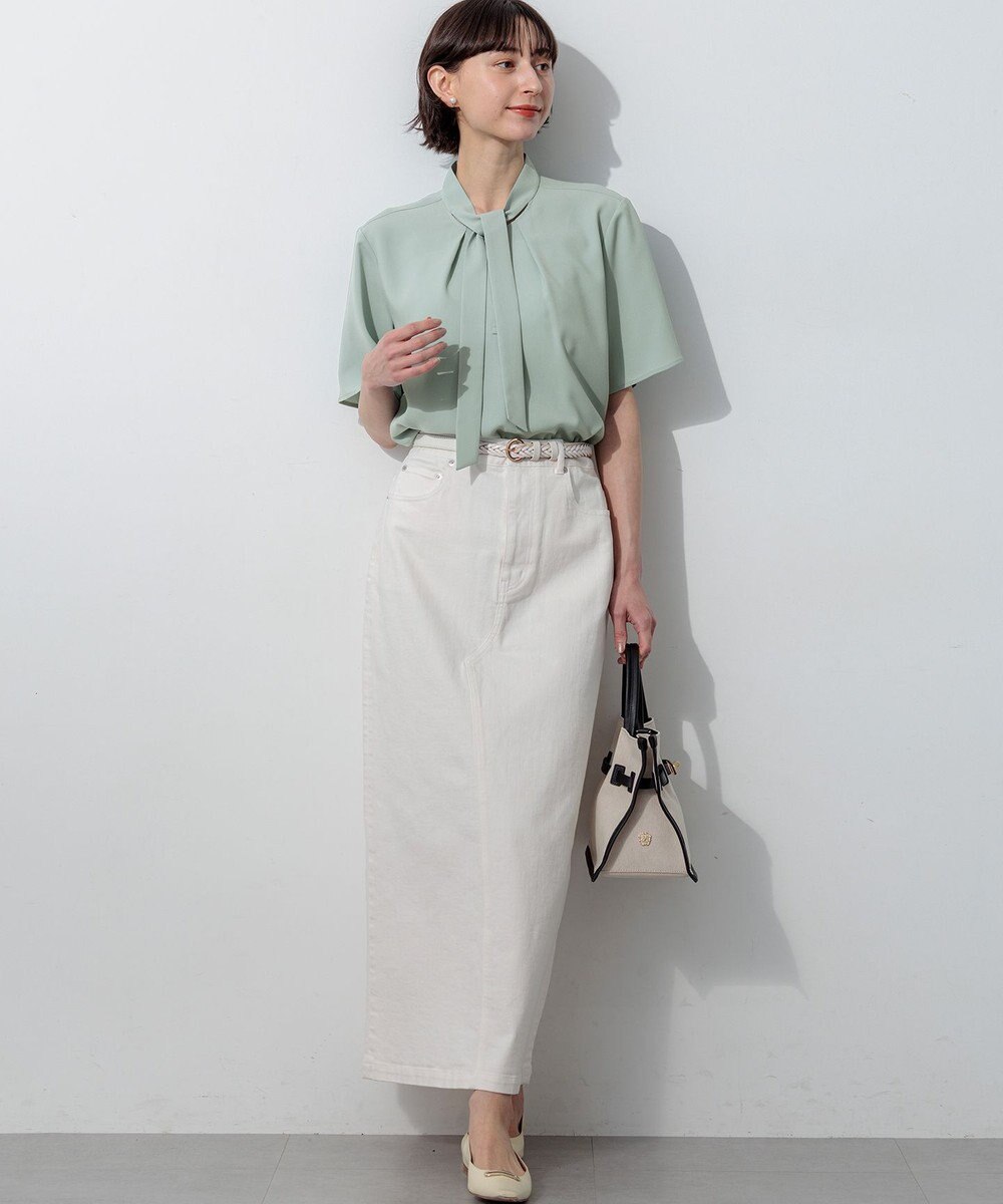 23区 23区DENIM Iライン デニムスカート 