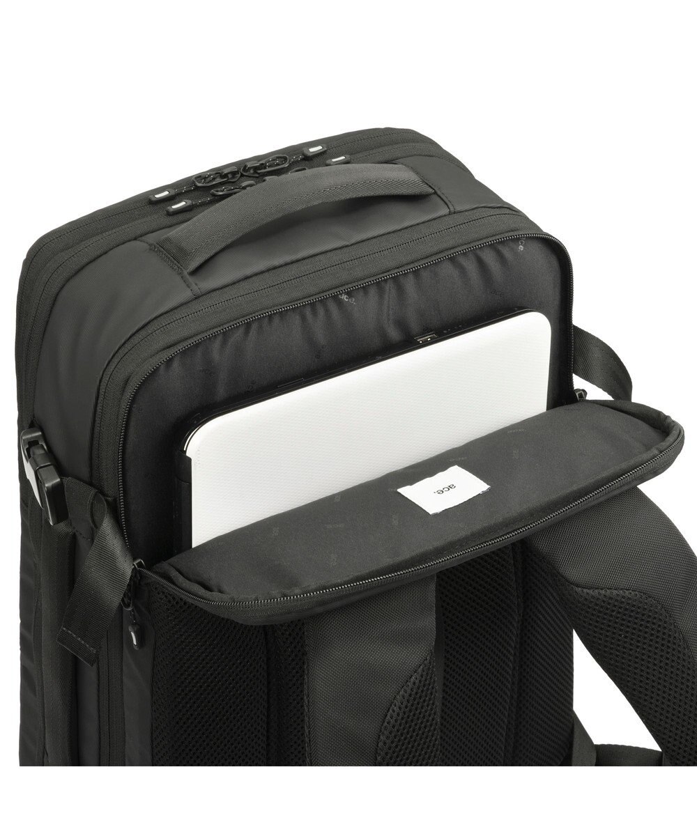 ACE BAGS & LUGGAGE 【真空圧縮】 ace. スペースオプト リュックサック B4サイズ 15.6インチPC 17901 エース 